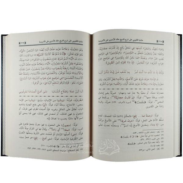 حاشية القليوبي على شرح الشيخ خالد الأزهري على الآجرومية – Image 3