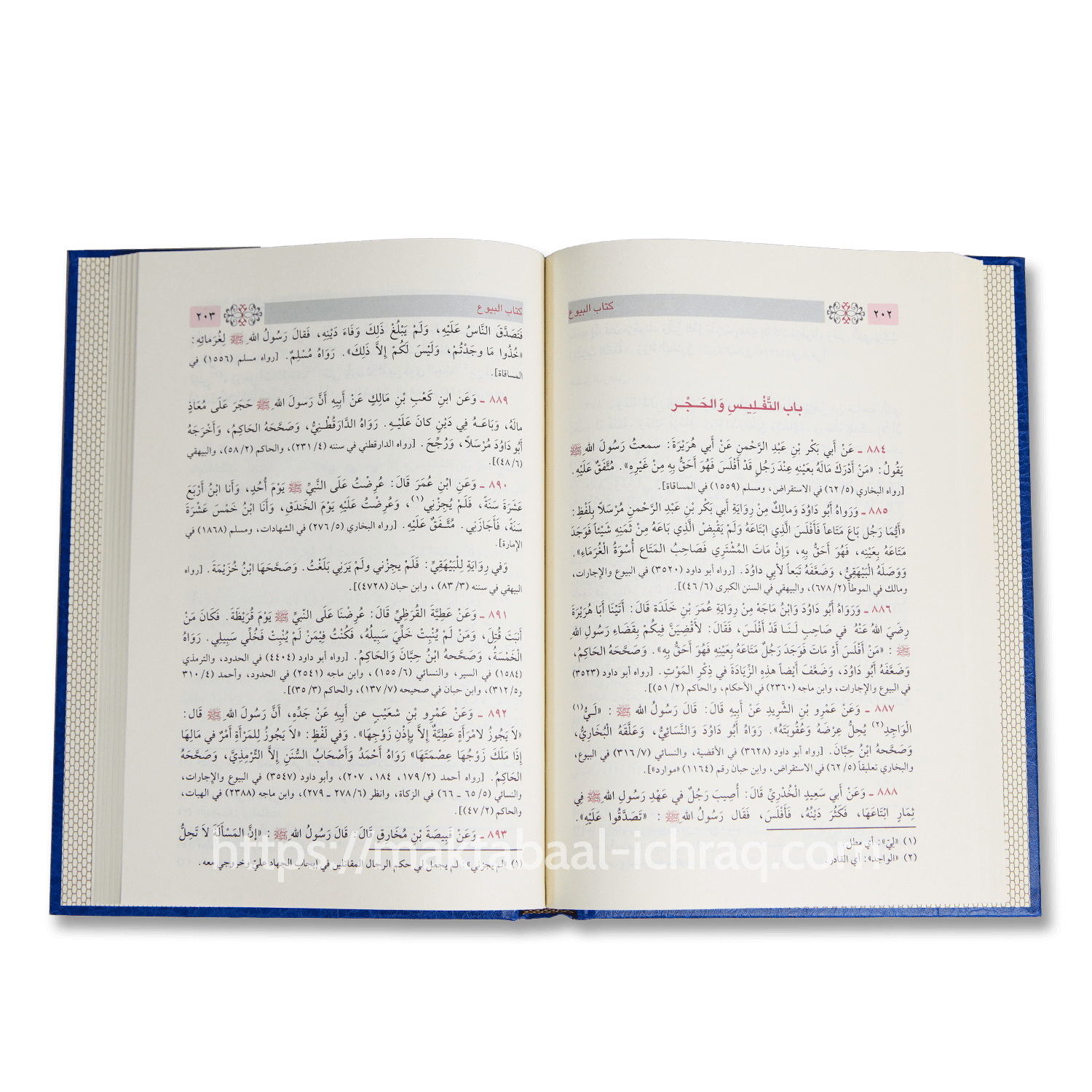 بلوغ المرام من أدلة الأحكام - الصورة 2